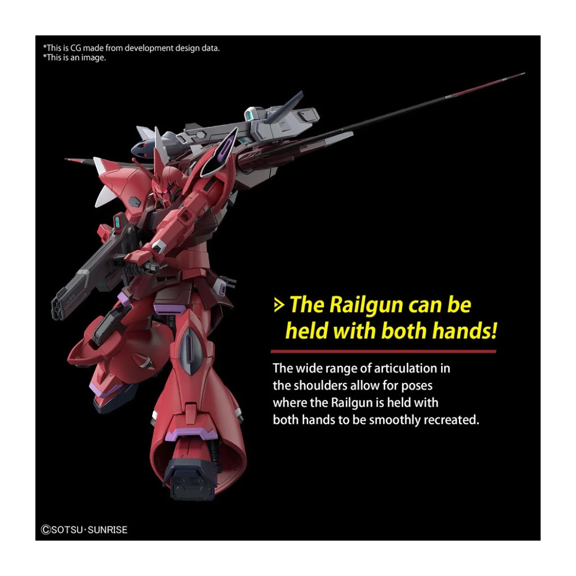 Bandai - Gunpla - Gundam 1/144 HG - GELGOOG MENACE (LUNAMARIA HAWKE CUSTOM) - Gundam Seed Freedom