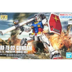 Bandai - Gunpla - Gundam 1/144 HG - RX-78-02 The Origin Ver - Mobile Suit Gundam: The Origin