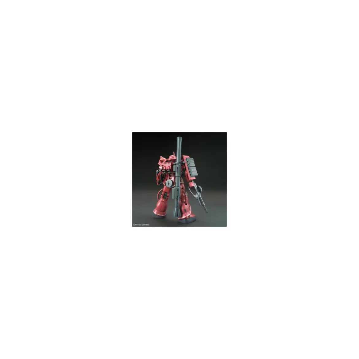 Bandai - Gunpla - Gundam 1/144 HG The Origin - MS-06S ZAKU II RED COMET VER. - Mobile Suit Gundam
