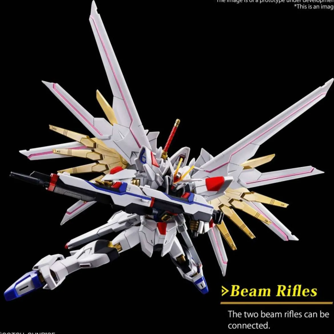 Bandai - Gunpla - Gundam 1/144 HG - ZGMF/A 262PD-P MIGHTY STRIKE FREEDOM GUNDAM - Mobile Suit Gundam SEED Destiny