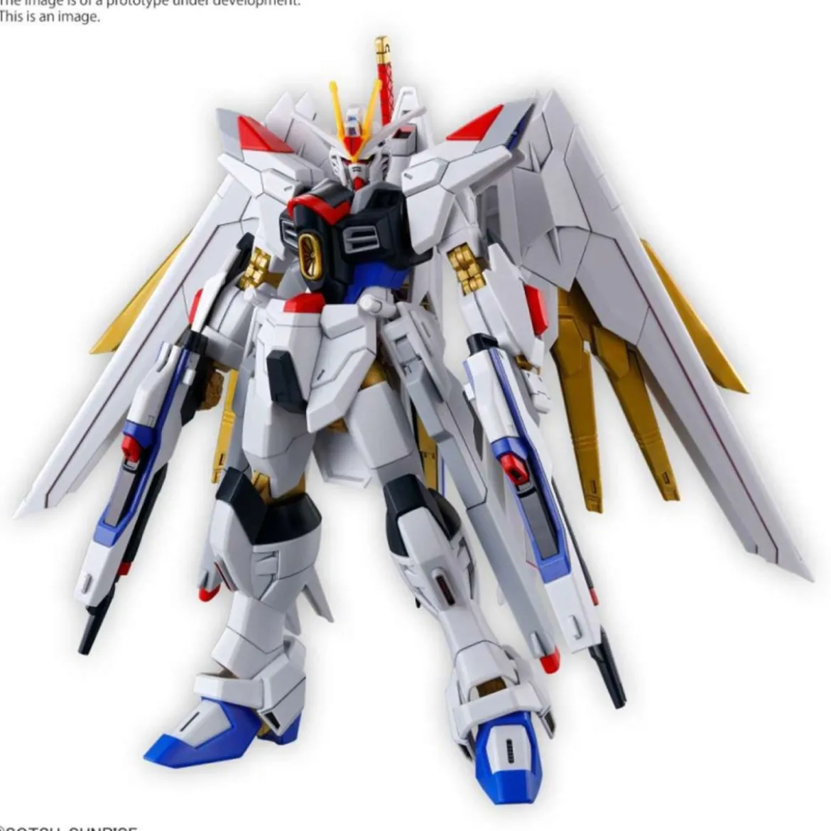 Bandai - Gunpla - Gundam 1/144 HG - ZGMF/A 262PD-P MIGHTY STRIKE FREEDOM GUNDAM - Mobile Suit Gundam SEED Destiny