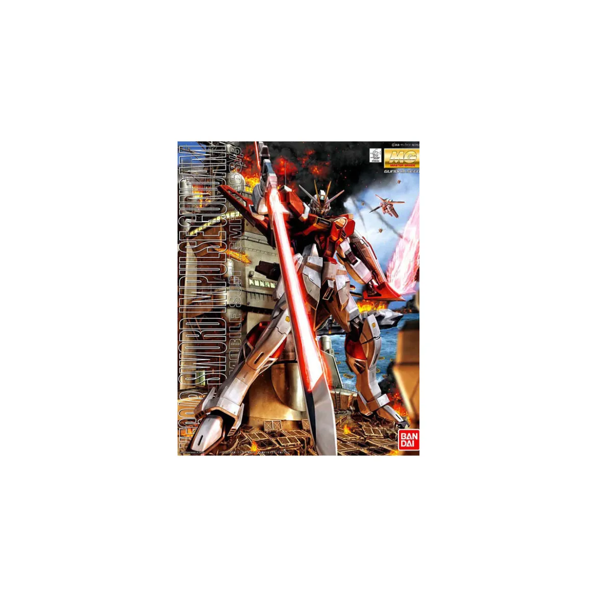 Bandai - Gunpla - Gundam 1/100 MG - ZGMF-X56S/β SWORD IMPULSE GUNDAM - Gundam Seed Destiny