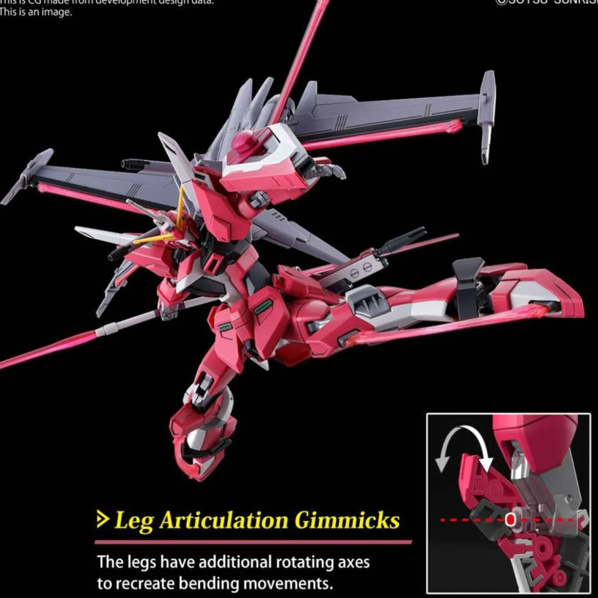 Bandai - Gunpla - 1/144 HG - ZGMF-X19A INFINITE JUSTICE GUNDAM Type II - Gundam Seed