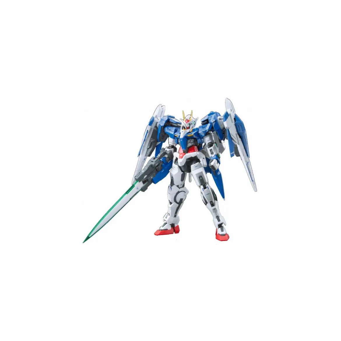 Bandai - Gunpla - 1/144 RG - GN-0000+GNR-010 00 RAISER - Mobile Suit Gundam 00