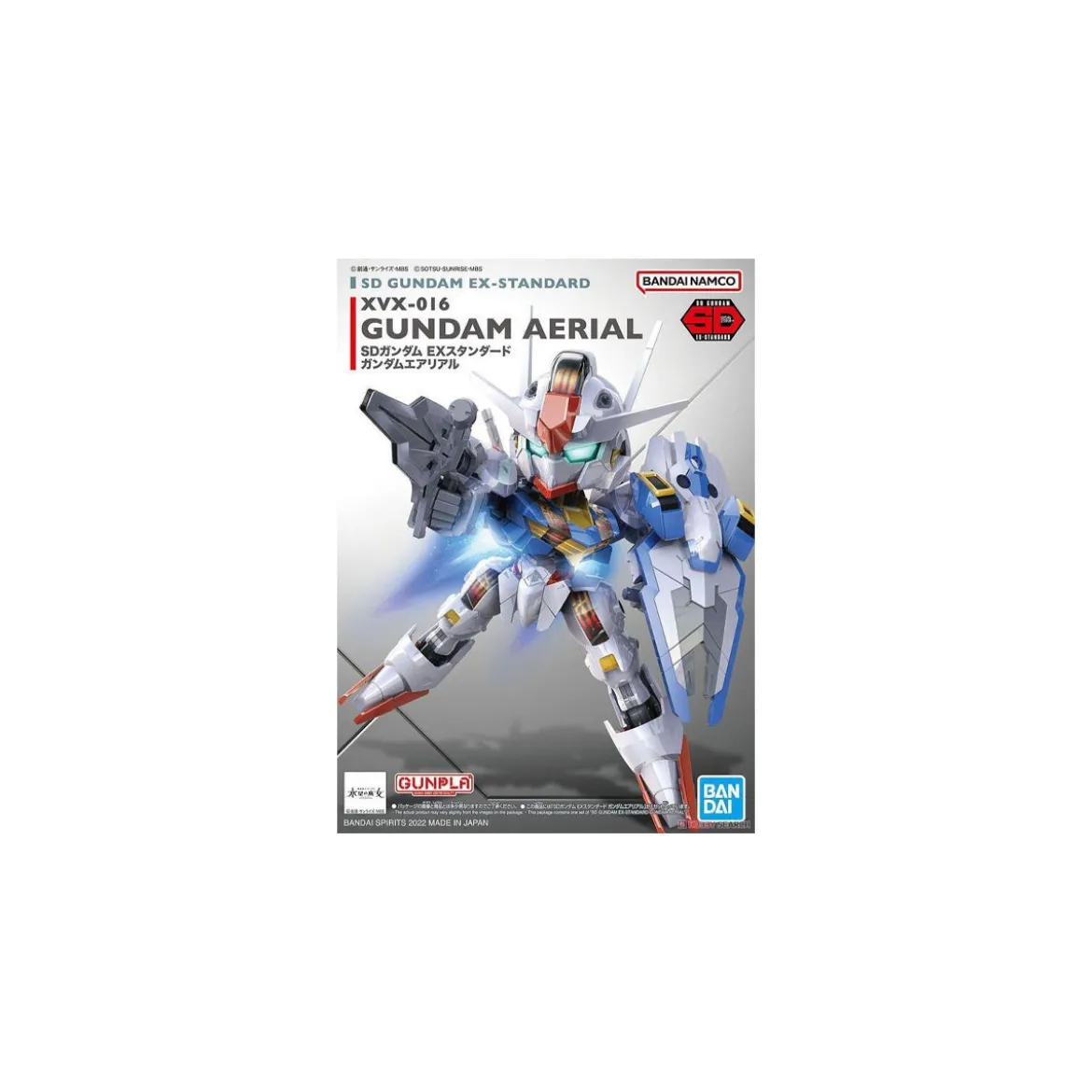 Bandai - Gunpla - SD Gundam Ex-Standard - XVX-016 Gundam Aerial - MOBILE SUIT GUNDAM: The Witch from Mercury