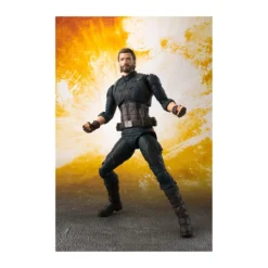 Bandai Marvel Infinity War SH Figuarts CAPTAIN AMERICA & TAMASHII EFFECT EXPLOSION SHF