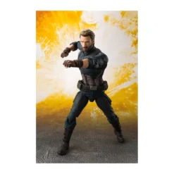 Bandai Marvel Infinity War SH Figuarts CAPTAIN AMERICA & TAMASHII EFFECT EXPLOSION SHF