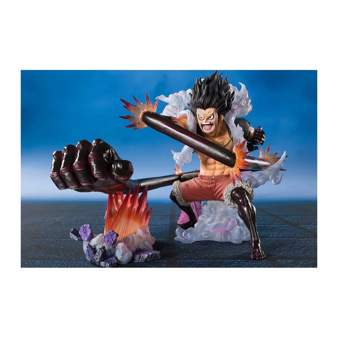 Bandai One Piece - Figuarts Zero Extra Battle - Luffy Gear Fourth - Gear 4 - Snake Man King Cobra