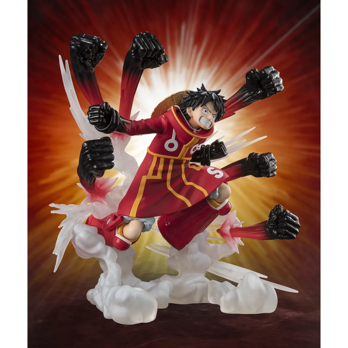 Bandai One Piece - Monkey.D.Luffy - Gum-Gum Hawk Gatling - Figuarts Zero Extra Battle