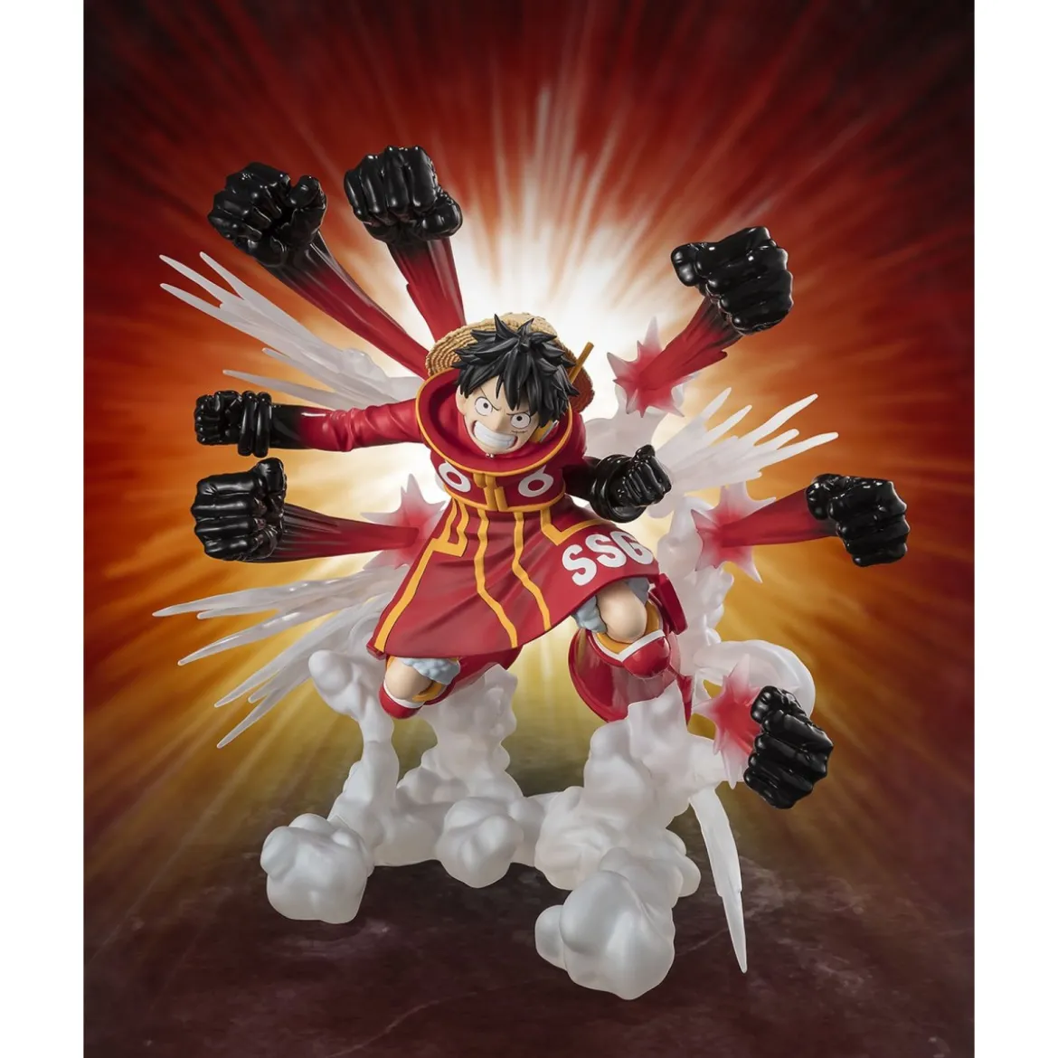Bandai One Piece - Monkey.D.Luffy - Gum-Gum Hawk Gatling - Figuarts Zero Extra Battle