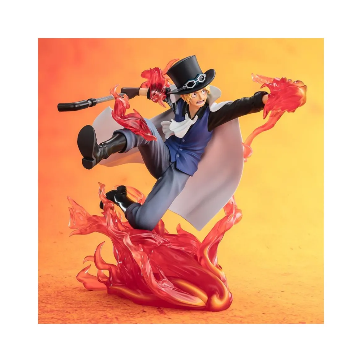 Bandai One Piece - Sabo - Fire Fist Rook Check - Figuarts Zero Extra Battle
