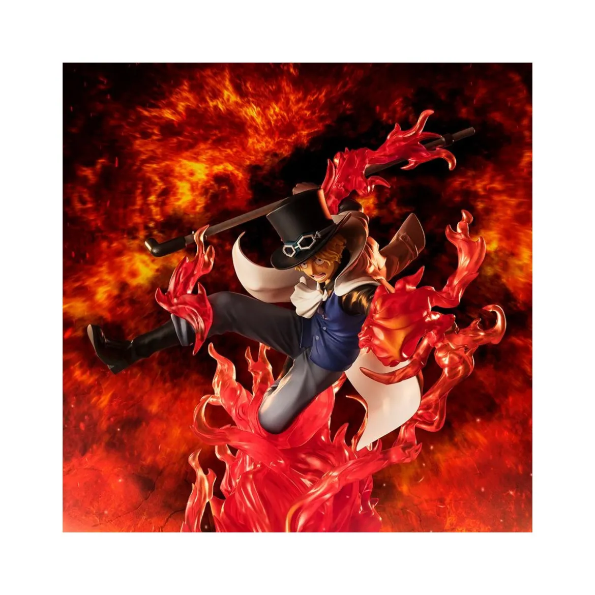 Bandai One Piece - Sabo - Fire Fist Rook Check - Figuarts Zero Extra Battle