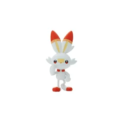Bandai - Pokepla Quick 05 - FLAMBINO Model Kit Pokemon - Scorbunny - Hibanny