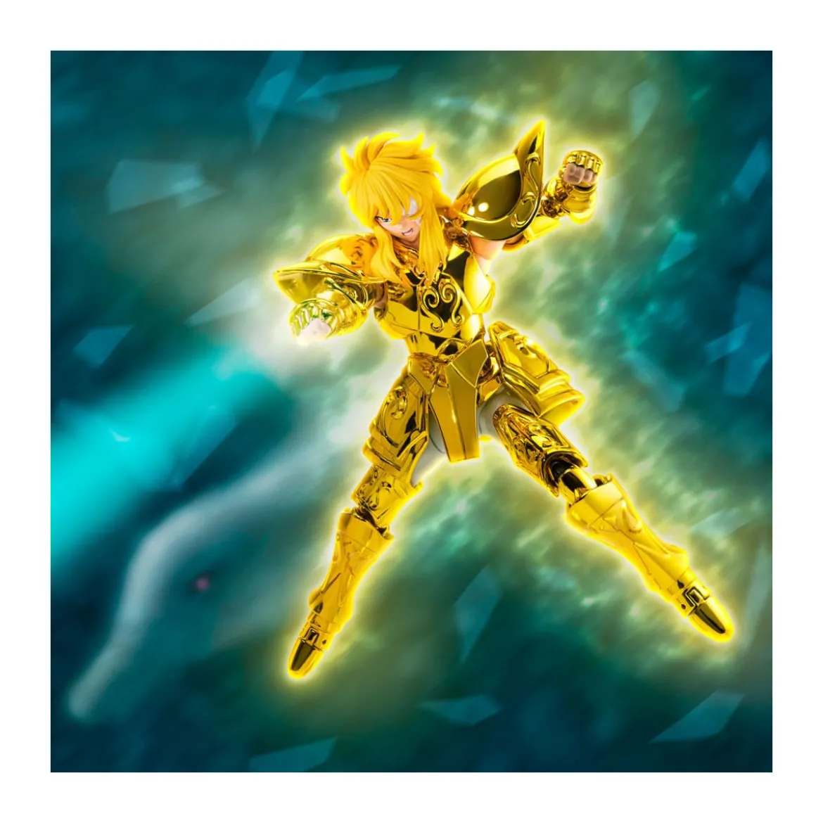 Bandai Saint Seiya Myth Cloth EX Metal - Aquarius Hyoga Inheritor of the Gold Cloth - Verseau