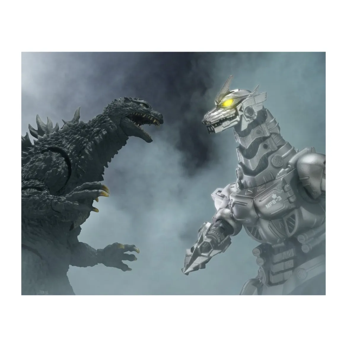 Bandai SH Monsterarts - Kiryu (Heavily Armed Type / High Mobility Type) - "Tokyo SOS" Movie Graphic Plus