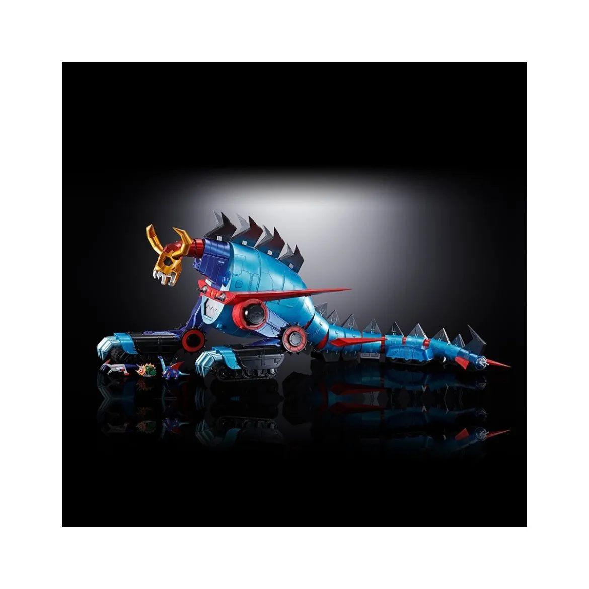Bandai Soul of Chogokin - GX-100 Divine Demon-Dragon Gaiking - Gaiking & Daiku Maryu