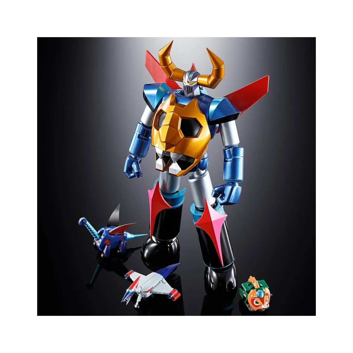 Bandai Soul of Chogokin - GX-100 Divine Demon-Dragon Gaiking - Gaiking & Daiku Maryu