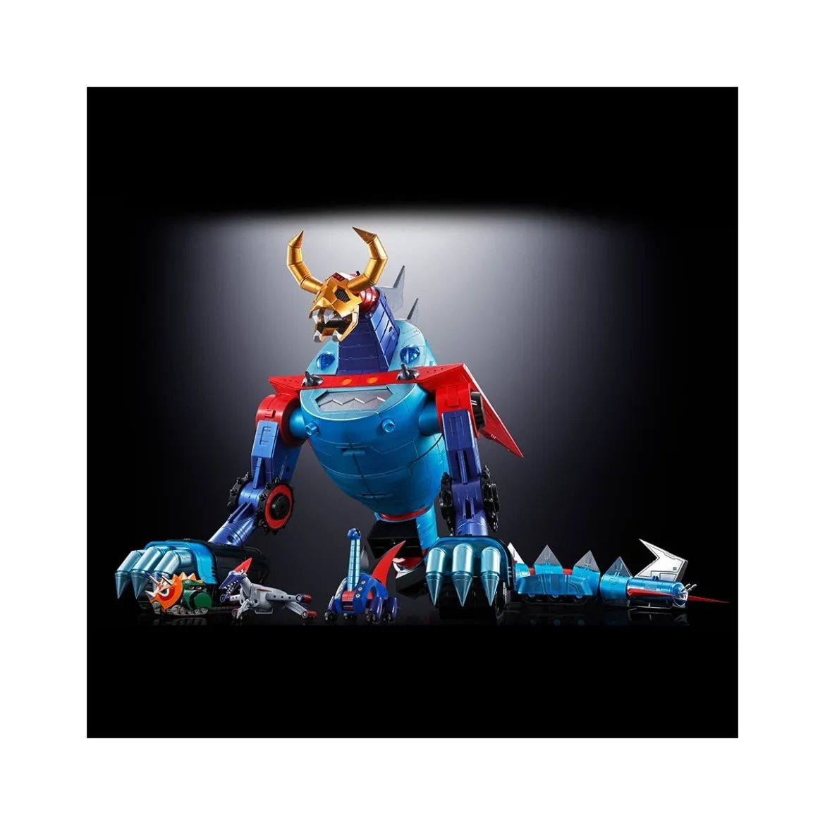 Bandai Soul of Chogokin - GX-100 Divine Demon-Dragon Gaiking - Gaiking & Daiku Maryu