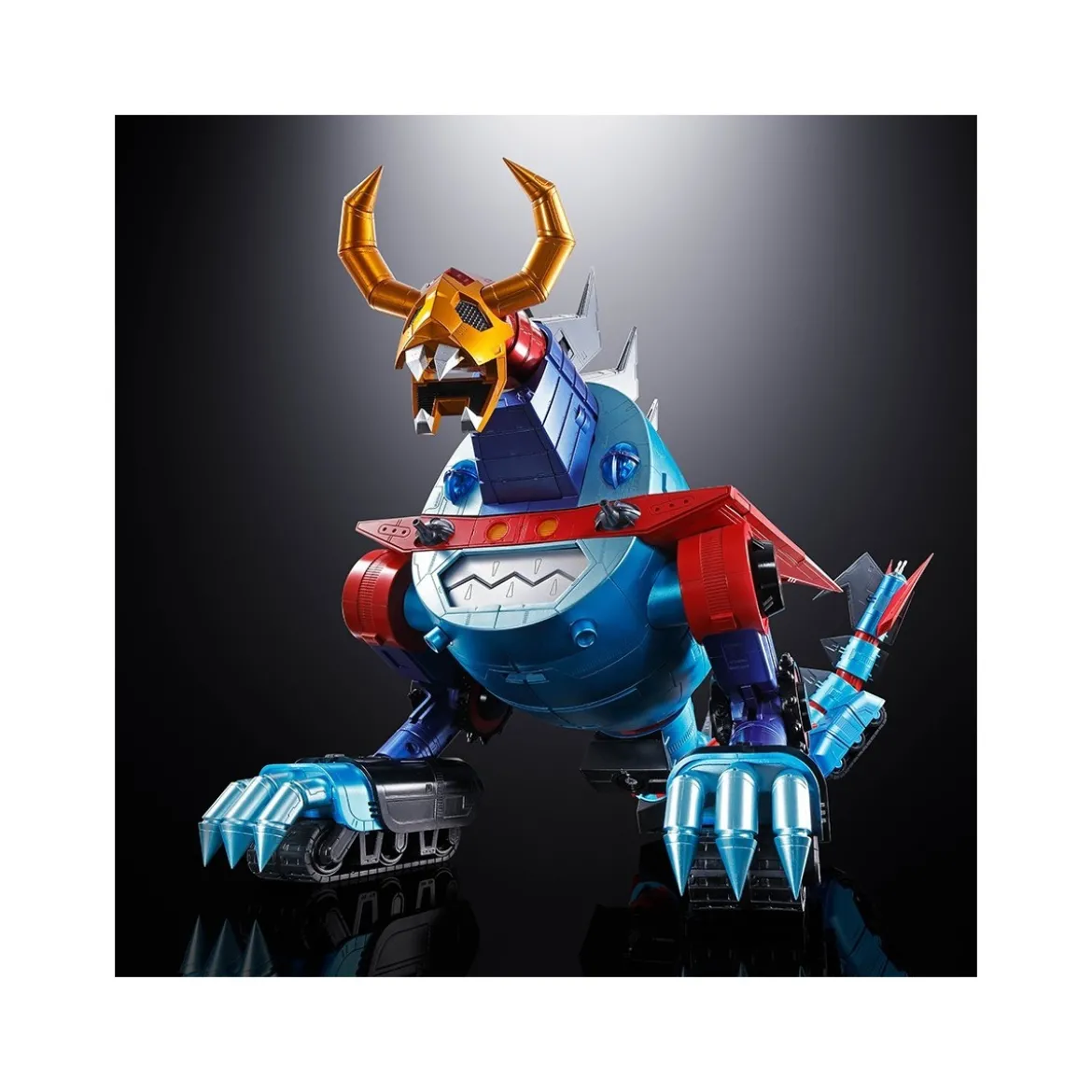 Bandai Soul of Chogokin - GX-100 Divine Demon-Dragon Gaiking - Gaiking & Daiku Maryu