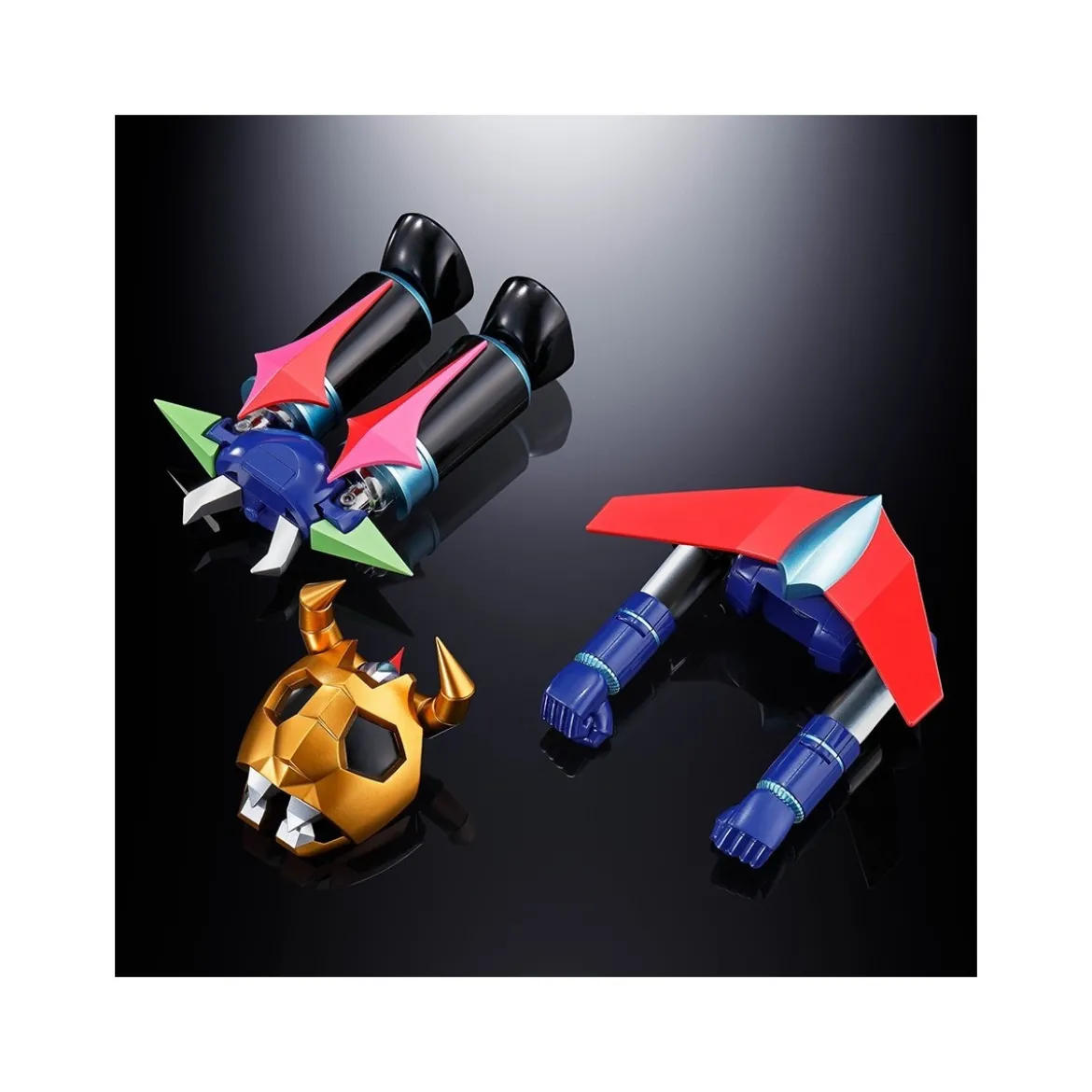 Bandai Soul of Chogokin - GX-100 Divine Demon-Dragon Gaiking - Gaiking & Daiku Maryu