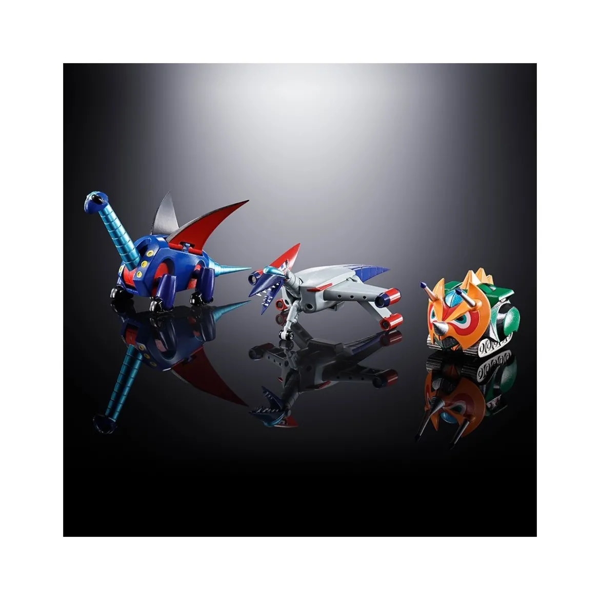 Bandai Soul of Chogokin - GX-100 Divine Demon-Dragon Gaiking - Gaiking & Daiku Maryu