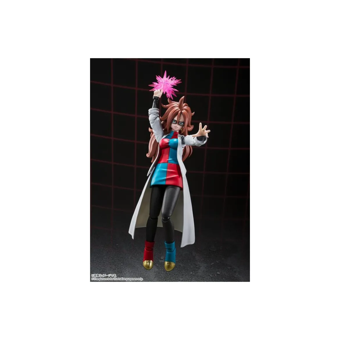 Bandai Tamashii - Dragon Ball FighterZ - C-21 Android 21 Lab coat version - SHF SHFiguarts