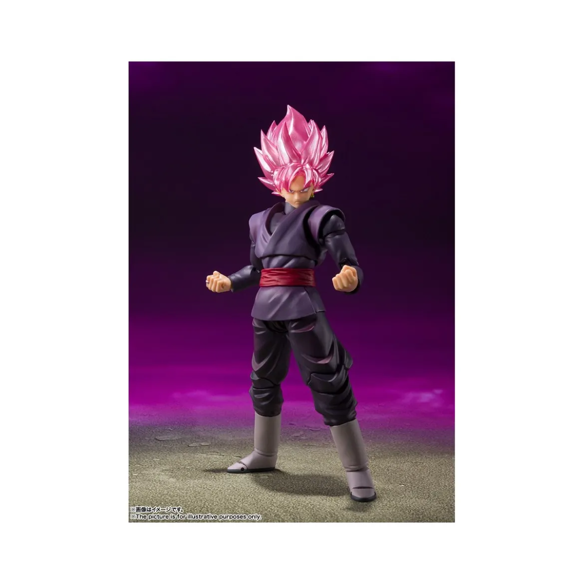 Bandai Tamashii - DRAGON BALL - GOKU BLACK SUPER SAIYAN ROSE (Regular Event Exclusive color) - SHF SHFiguarts