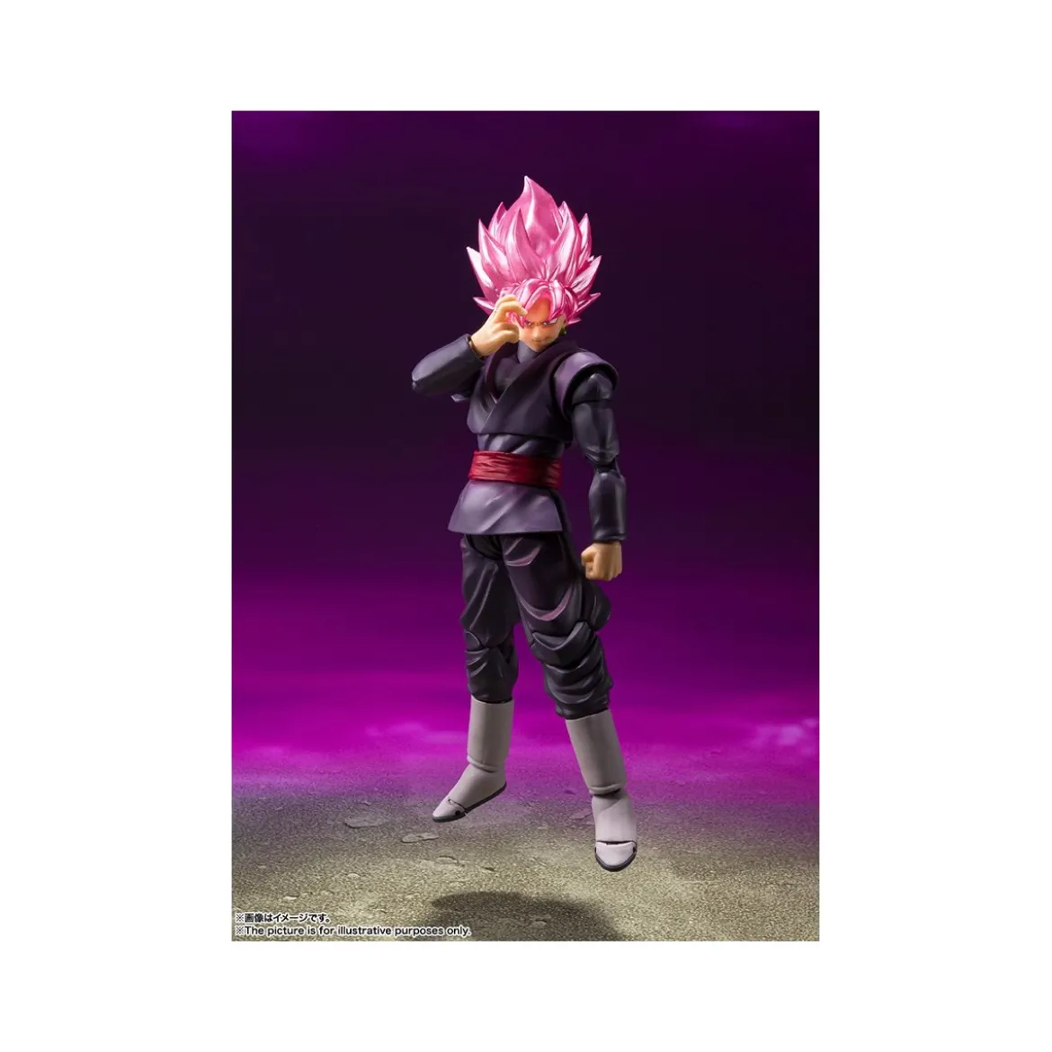 Bandai Tamashii - DRAGON BALL - GOKU BLACK SUPER SAIYAN ROSE (Regular Event Exclusive color) - SHF SHFiguarts