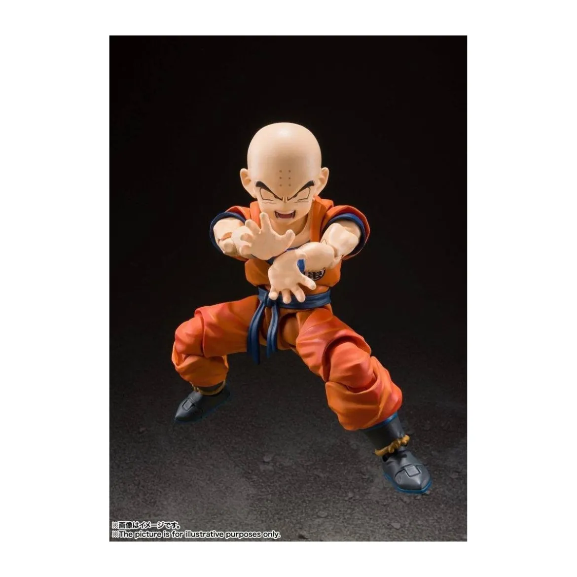 Bandai Tamashii - Dragon Ball Z - KRILLIN Earth's Strongest Man - SHF SHFiguarts - Krilin - Kulilin - Kuririn