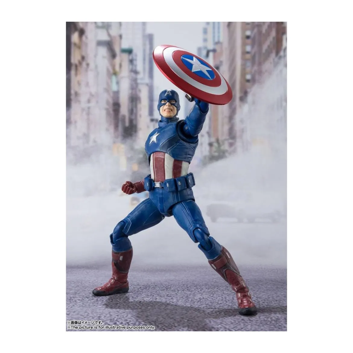 Bandai/Tamashii - Marvel - Avengers Assemble CAPTAIN AMERICA - SH Figuarts SHF