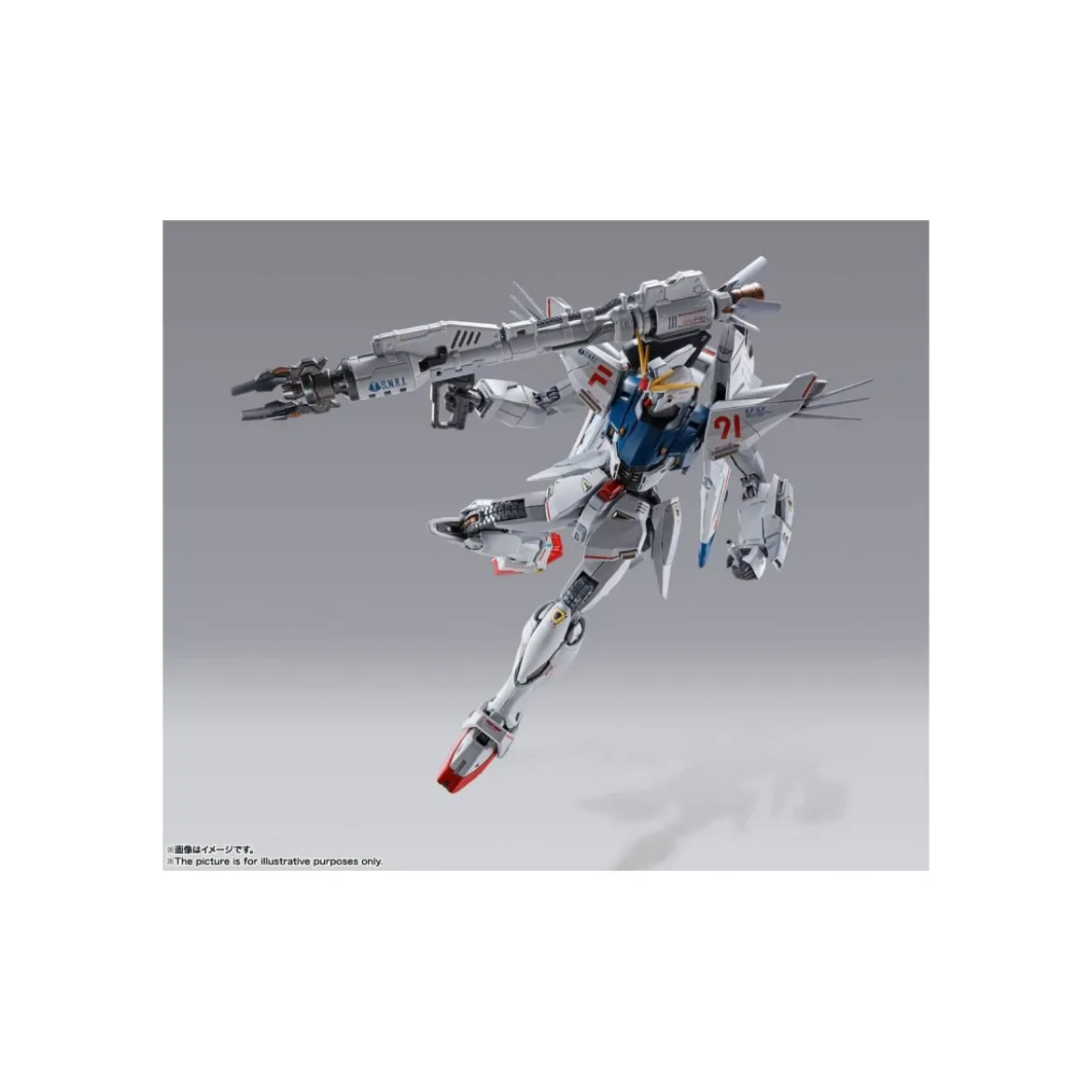 Bandai Tamashii Nation - METAL BUILD Gundam F91 Chronicle White Version