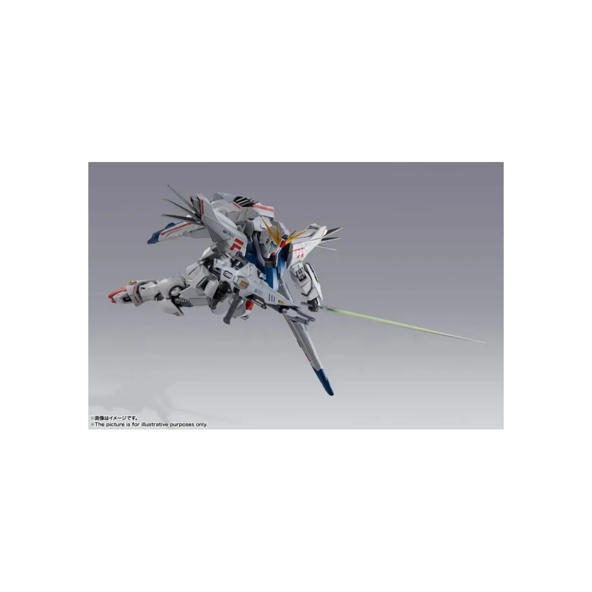 Bandai Tamashii Nation - METAL BUILD Gundam F91 Chronicle White Version
