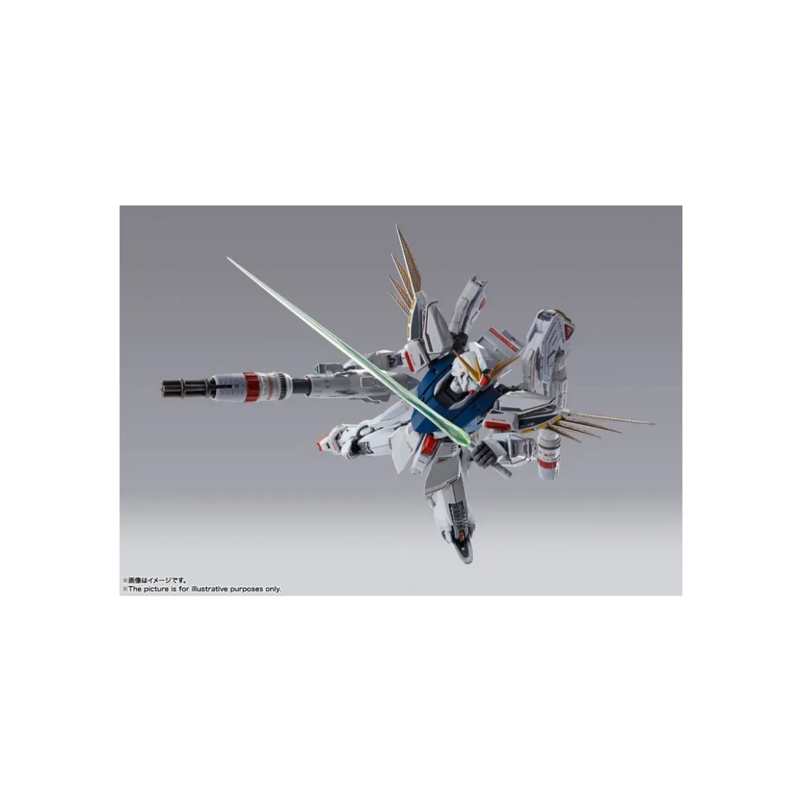 Bandai Tamashii Nation - METAL BUILD Gundam F91 Chronicle White Version