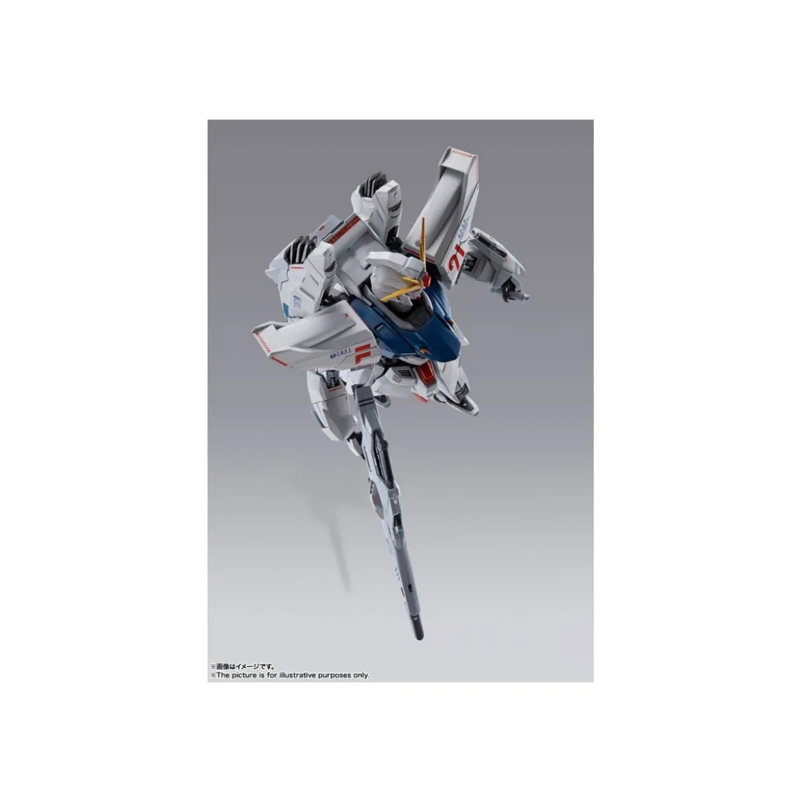 Bandai Tamashii Nation - METAL BUILD Gundam F91 Chronicle White Version