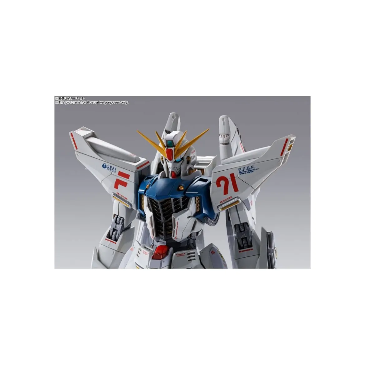Bandai Tamashii Nation - METAL BUILD Gundam F91 Chronicle White Version