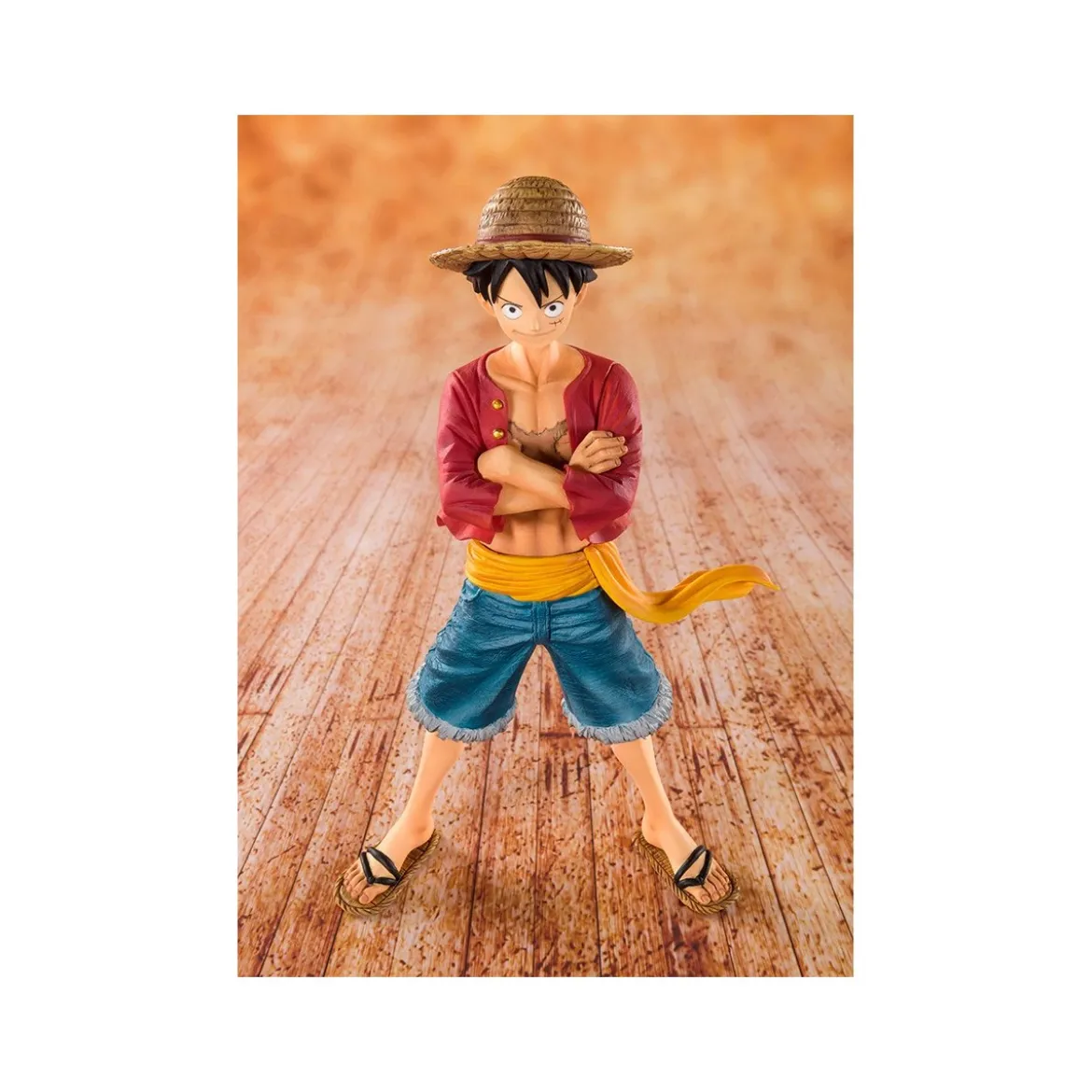 Bandai/Tamashii - SHF 0 - FIGUARTS - ONE PIECE - STRAW HAT LUFFY - 14cm