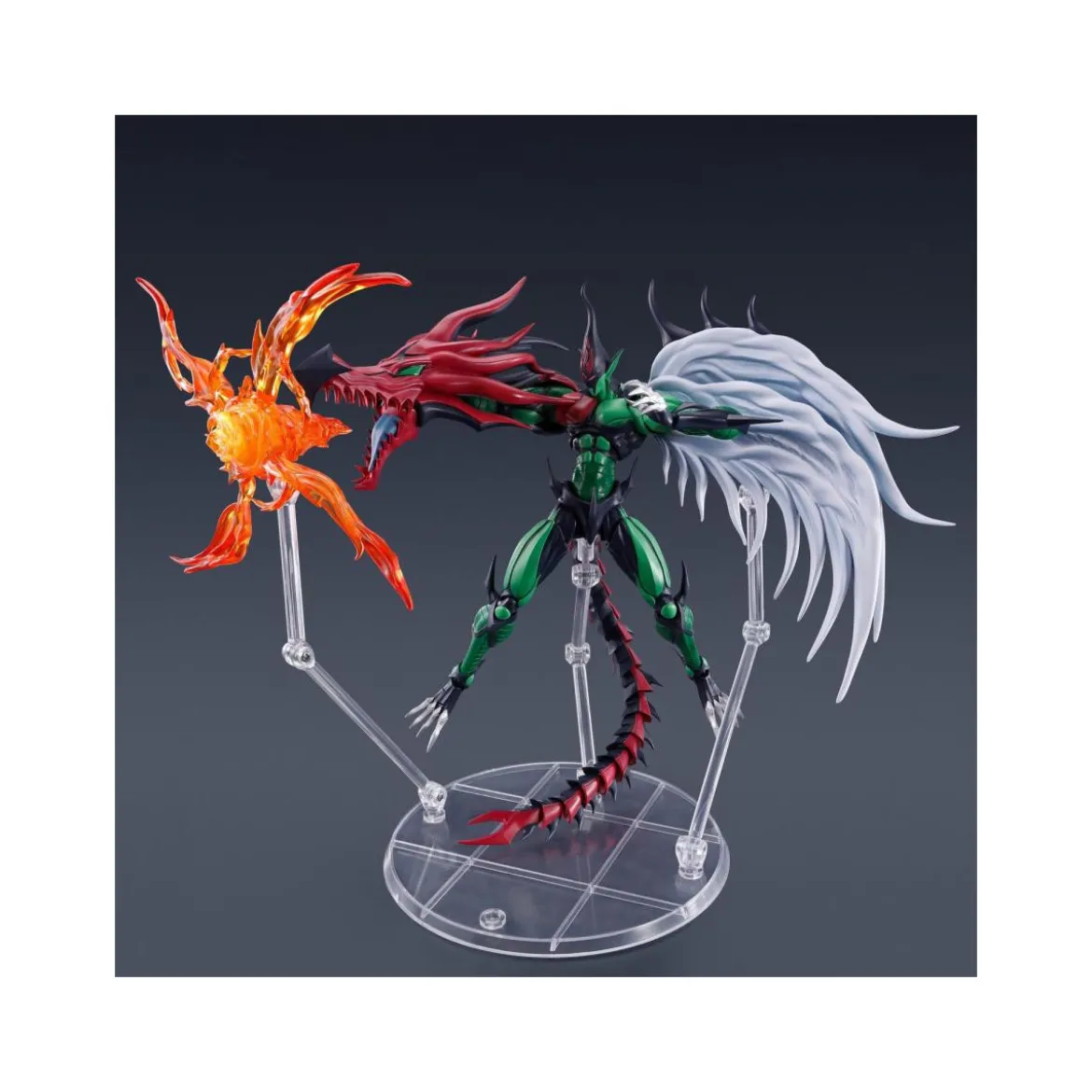 Bandai Tamashii - SHM Monster Arts - Elemental Hero Flame Wingman - Homme-Oiseau de Feu, Héros Elémentaire - Yu Gi Oh!