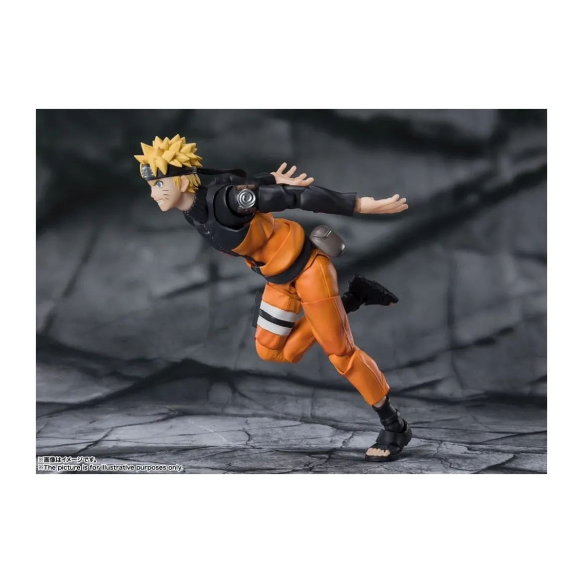 Bandai Tamashi Nation SH Figuarts SHF - Naruto Uzumaki The Jinchuuriki entrusted with Hope - Naruto Shippuden Reedition