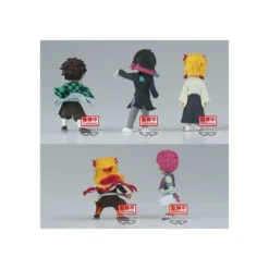 Banpresto - DEMON SLAYER - KIMETSU NO YAIBA - set de 5 WCF vol.8