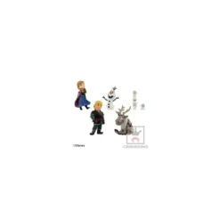 Banpresto Disney Characters WCF Story - Frozen - La Reine des Neiges - Set de 7 figurines