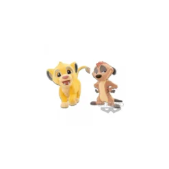 Banpresto Disney Fluffy Puffy - Le Roi Lion - The Lion King - Simba et Timon - 7cm