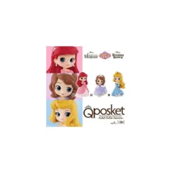 Banpresto Disney Q Posket Petit - Ariel - Sofia - Aurora