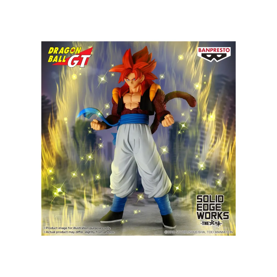 Banpresto - Dragon Ball GT - Solid Edge Works - Gogeta