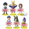 Banpresto - My Hero Academia - WCF Vol.1 - Serie de 6 figurines - 7cm
