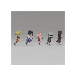 Banpresto Naruto - WCF NARUTO SHIPPUDEN - Serie de 5 figurines