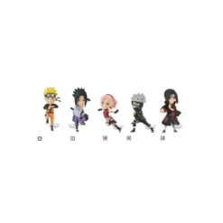 Banpresto Naruto - WCF NARUTO SHIPPUDEN - Serie de 5 figurines