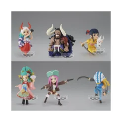 Banpresto One Piece - WCF The Great Pirates 100 Landscapes Vol. 8 - Serie de 6 Figurines