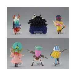Banpresto One Piece - WCF The Great Pirates 100 Landscapes Vol. 8 - Serie de 6 Figurines
