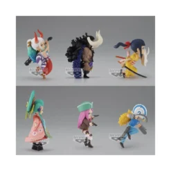 Banpresto One Piece - WCF The Great Pirates 100 Landscapes Vol. 8 - Serie de 6 Figurines