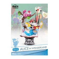 Beast Kingdom Alice au pays des merveilles diorama PVC D-Select
